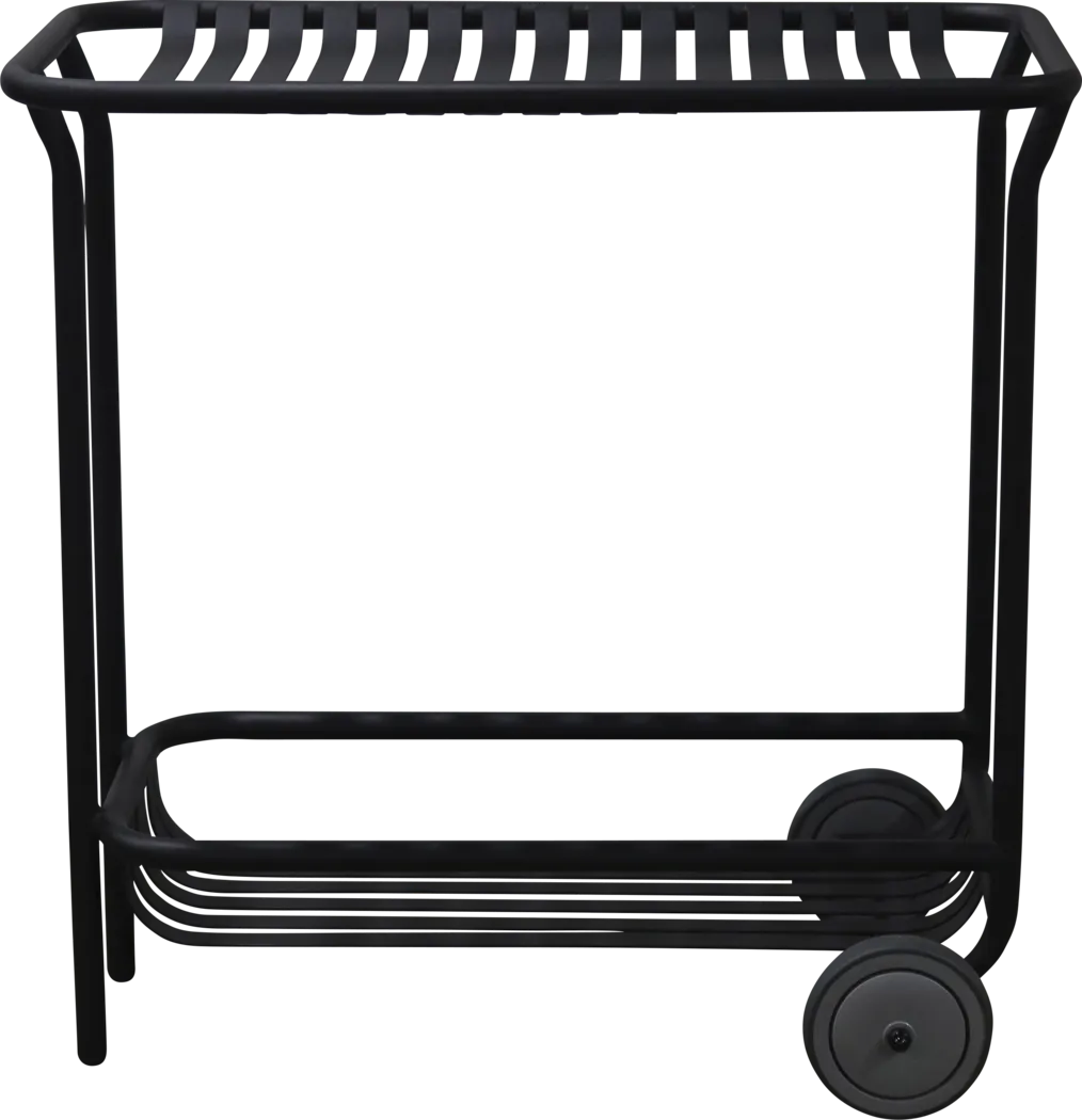 Outdoor Ischia Black Cart - Thumbnail - Image 1