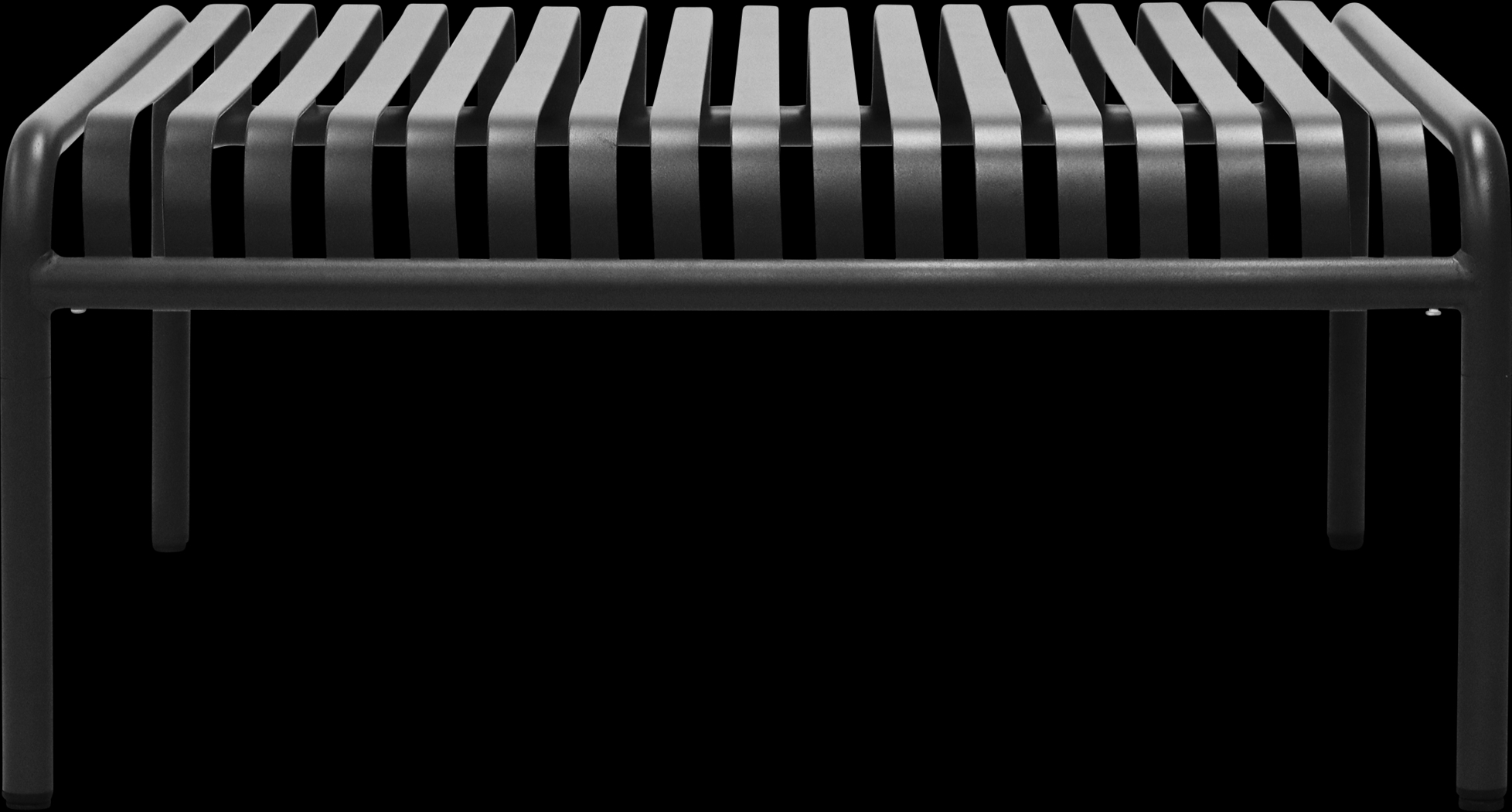 Outdoor Ischia Black Cocktail Table - Thumbnail - Image 2