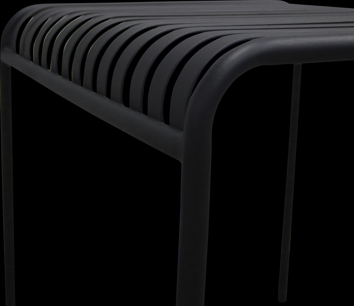 Outdoor Ischia Black Dining Table - Thumbnail - Image 10