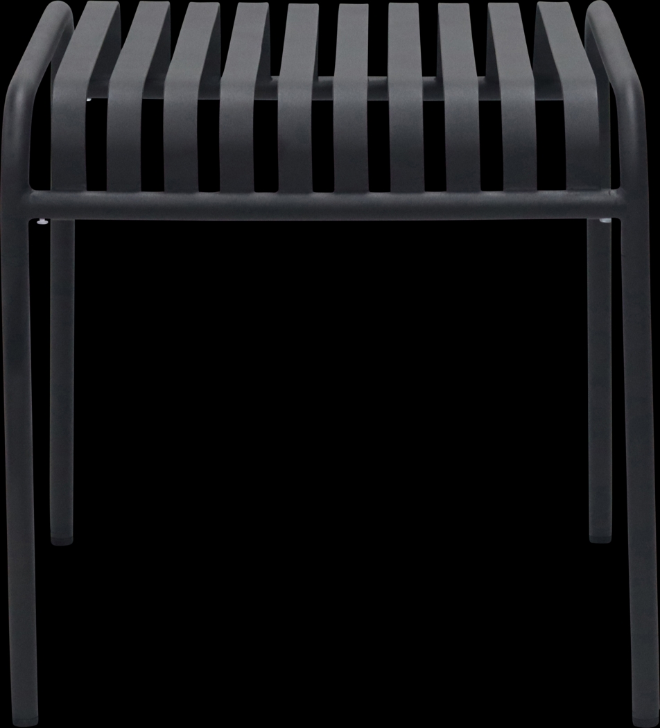 Outdoor Ischia Black End Table - Thumbnail - Image 2