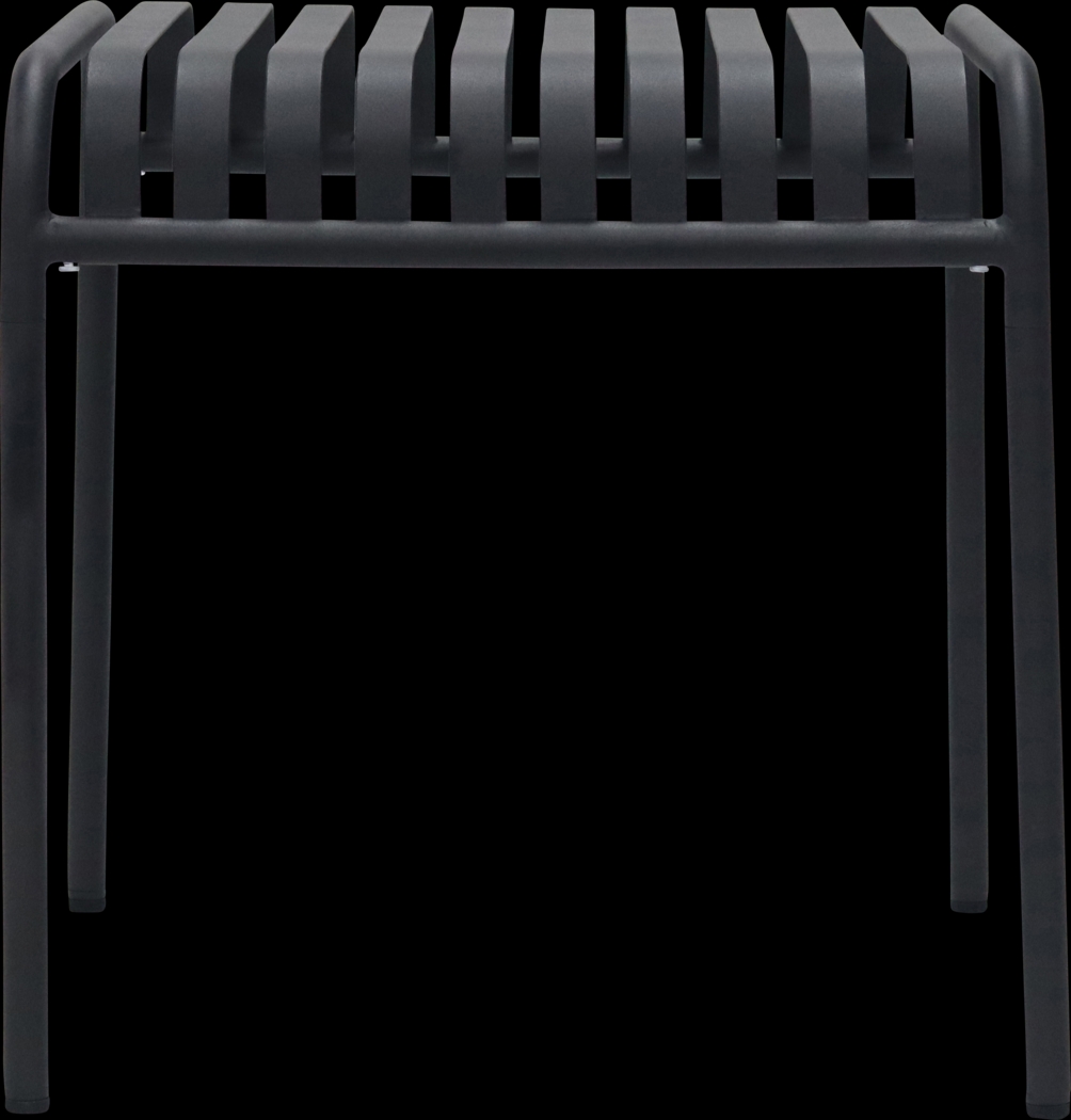 Outdoor Ischia Black End Table - Thumbnail - Image 4