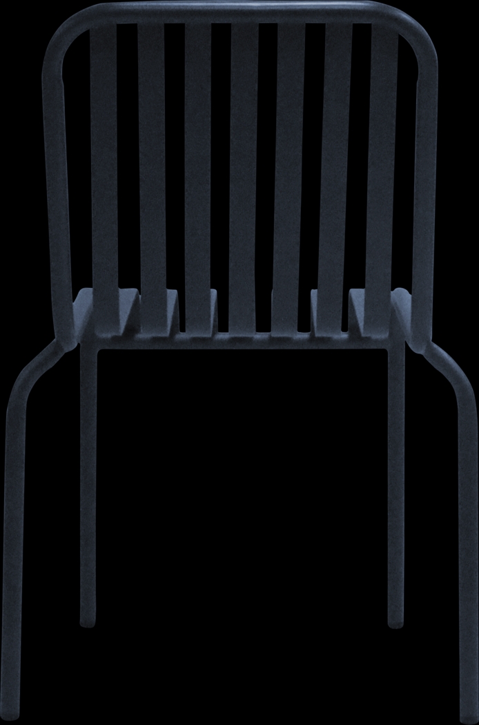 Outdoor Ischia Blue Side Chair - Thumbnail - Image 8
