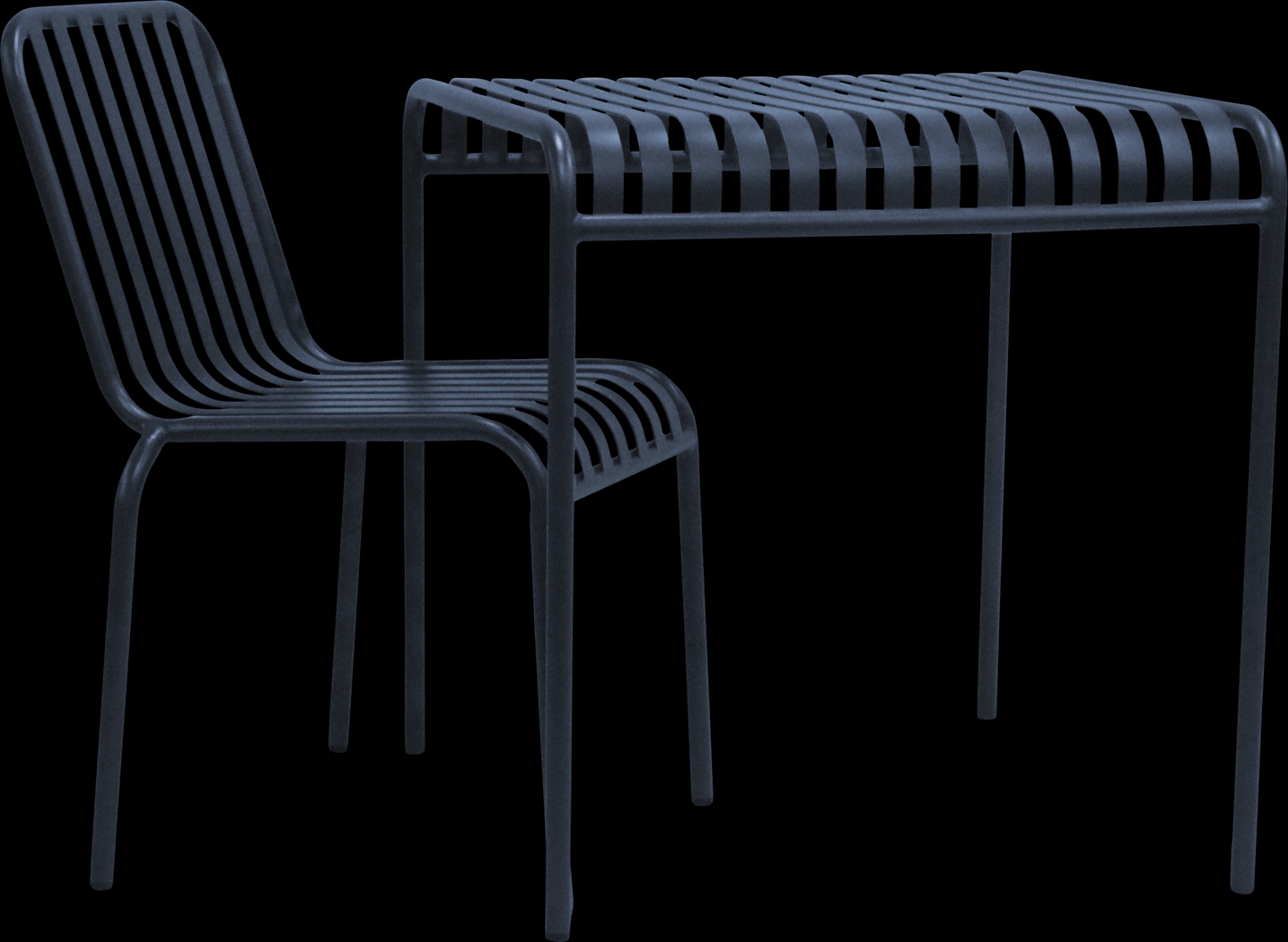 Outdoor Ischia Blue Dining Table - Thumbnail - Image 8