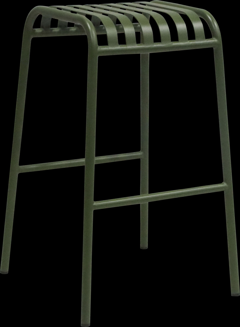 Outdoor Ischia Green Barstool - Thumbnail - Image 1