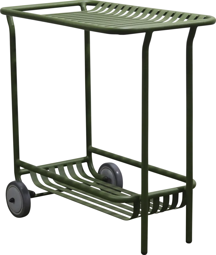 Outdoor Ischia Green Cart - Thumbnail - Image 6