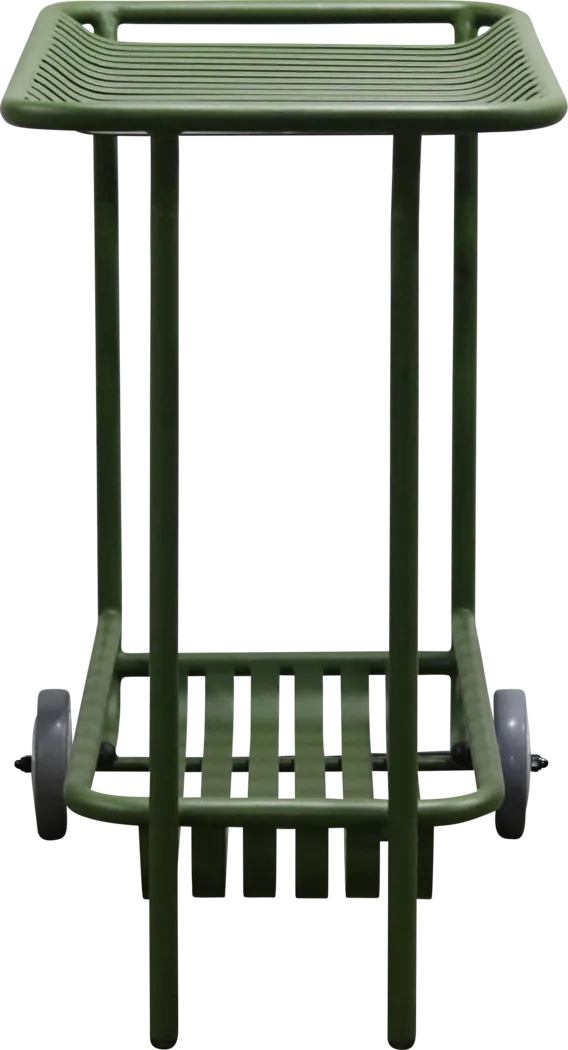Outdoor Ischia Green Cart - Thumbnail - Image 7