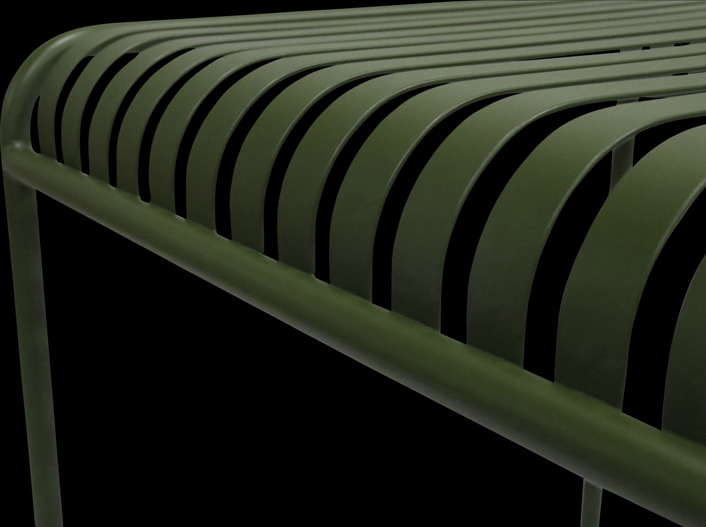 Outdoor Ischia Green Dining Table - Thumbnail - Image 8