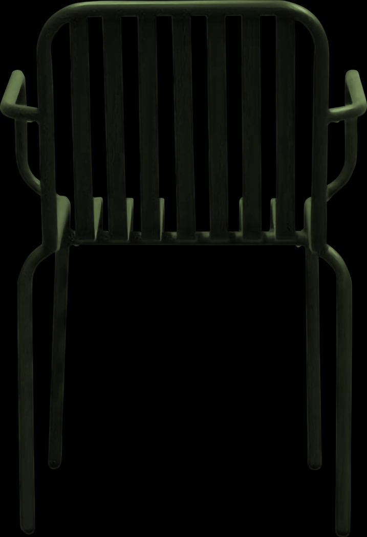 Outdoor Ischia II Green Arm Chair, Set of 2 - Thumbnail - Image 7