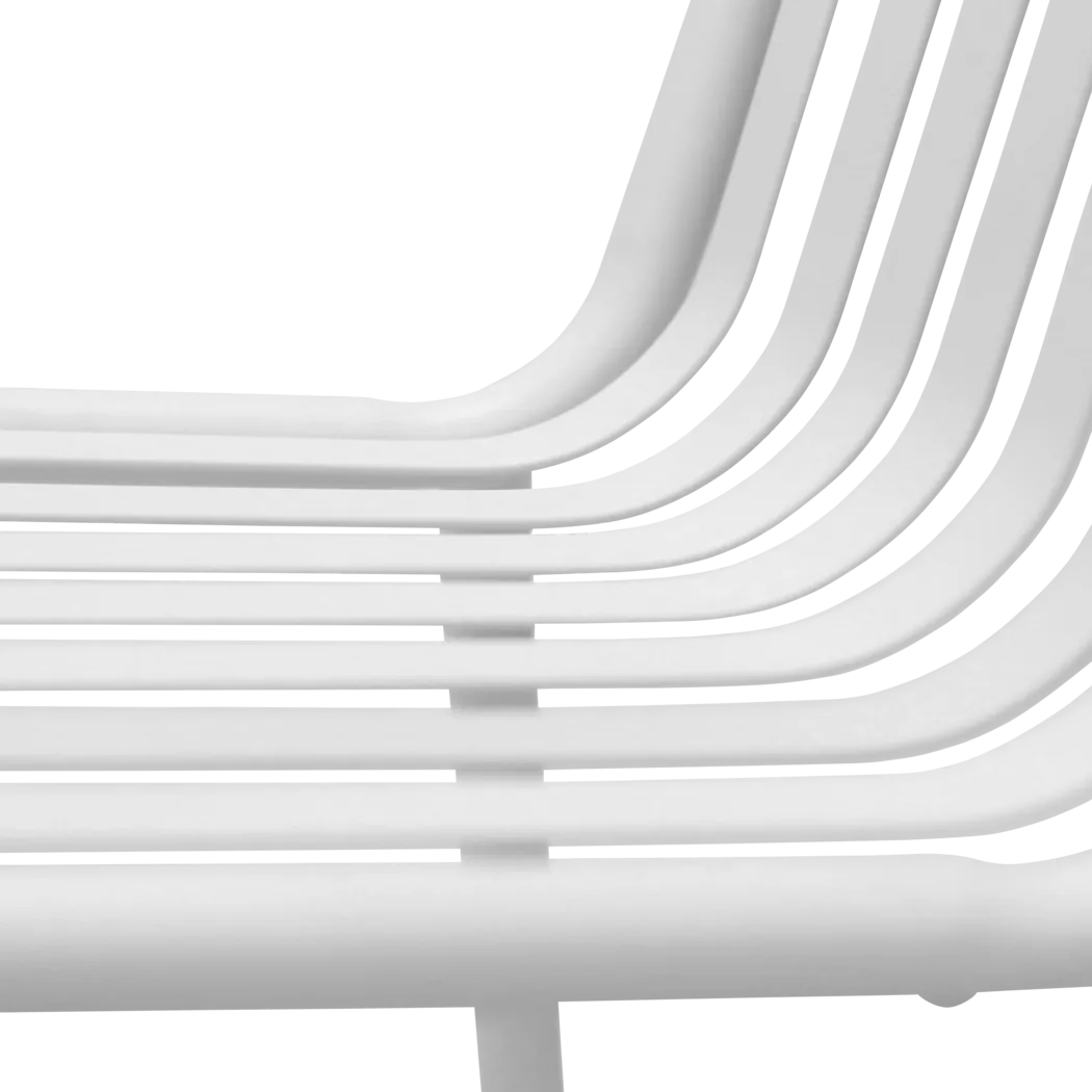 Outdoor Ischia II White Arm Chair, Set of 2 - Thumbnail - Image 9