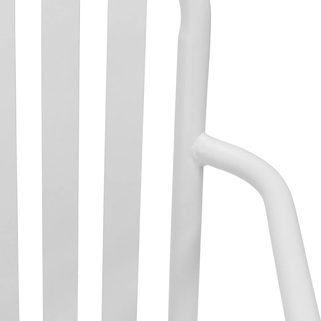 Outdoor Ischia II White Arm Chair, Set of 2 - Thumbnail - Image 10