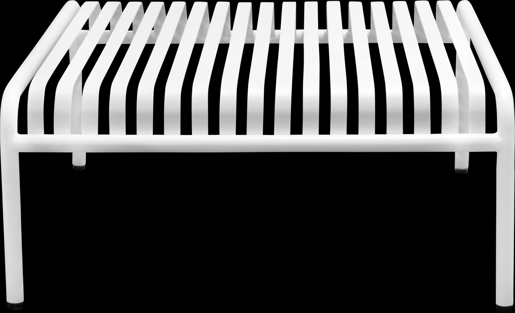 Outdoor Ischia White Cocktail Table - Thumbnail - Image 2