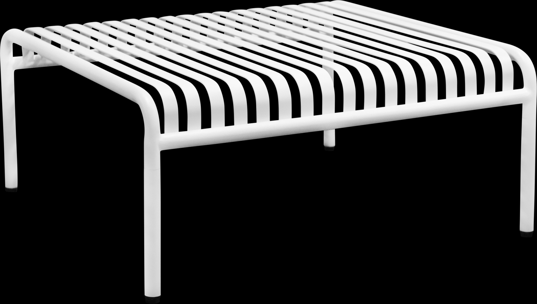 Outdoor Ischia White Cocktail Table - Thumbnail - Image 1