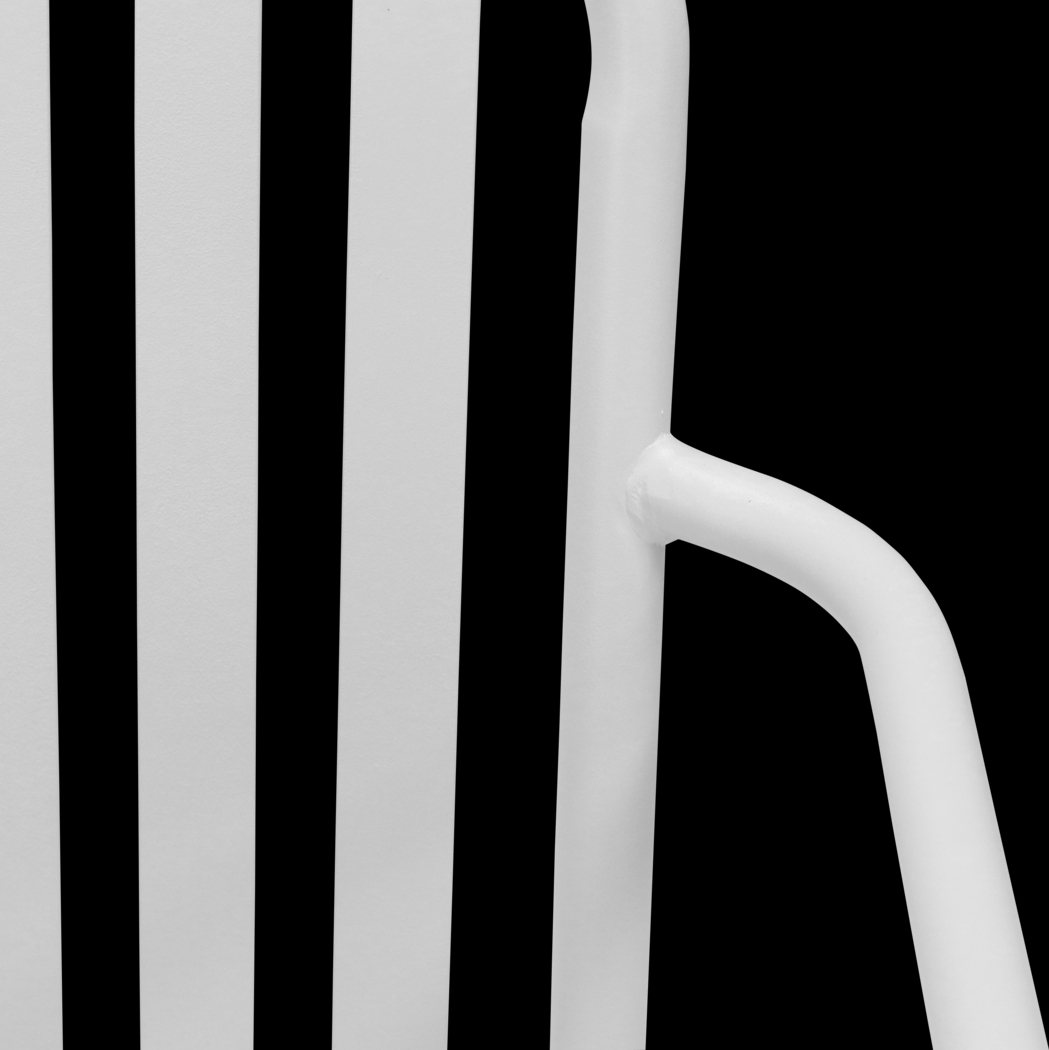 Outdoor Ischia White Side Chair, Set of 2 - Thumbnail - Image 9