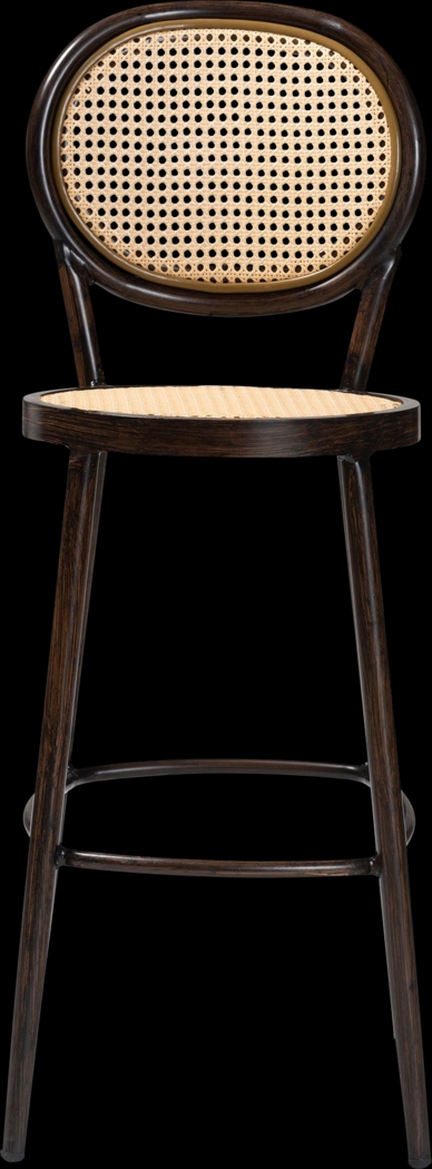 Outdoor Ivanel Brown Bar Stool - Thumbnail - Image 3