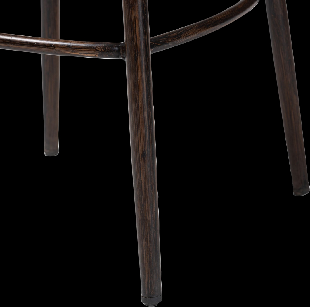 Outdoor Ivanel Brown Bar Stool - Thumbnail - Image 7