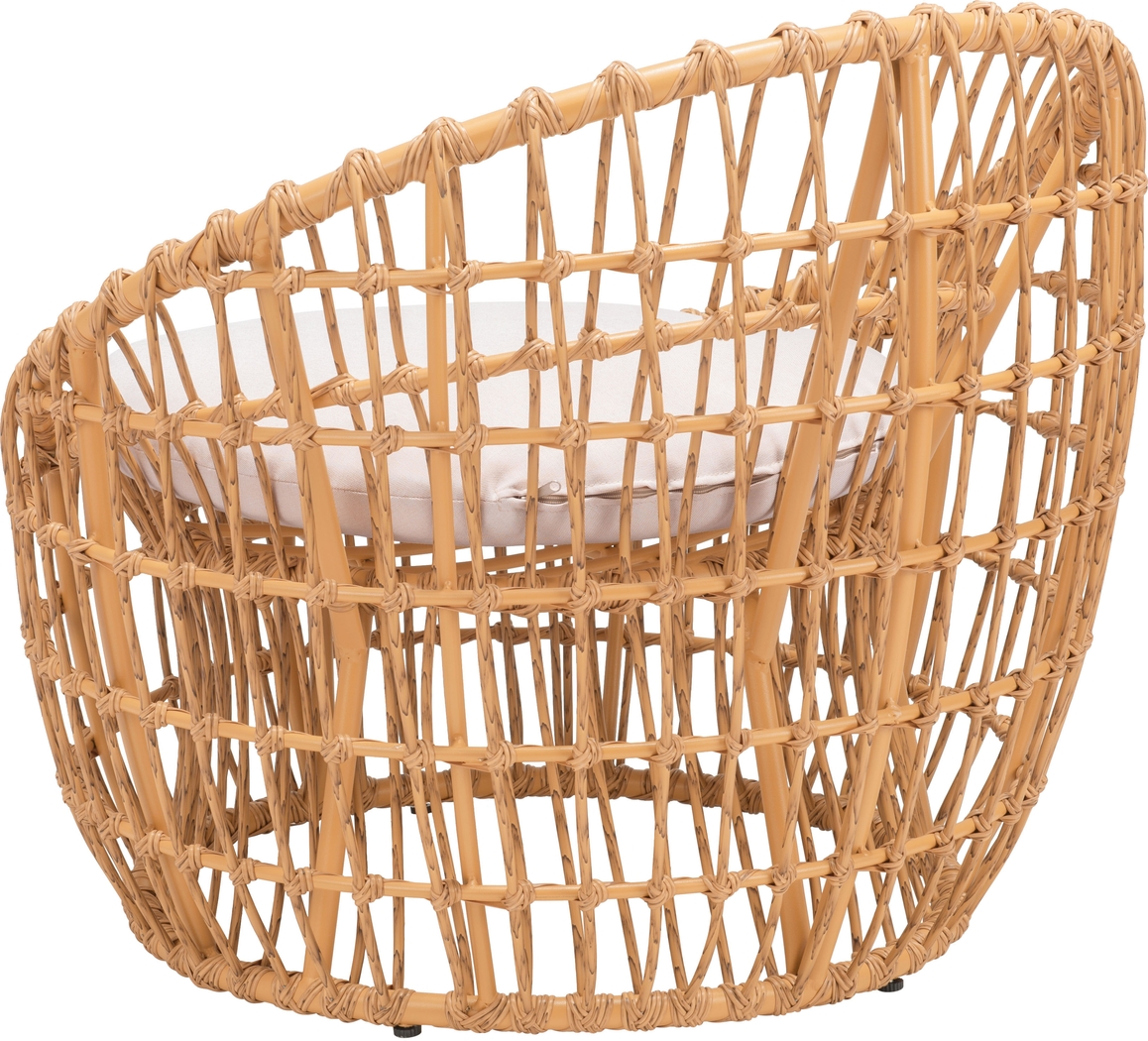 Outdoor Jumada Brown Accent Chair - Thumbnail - Image 6