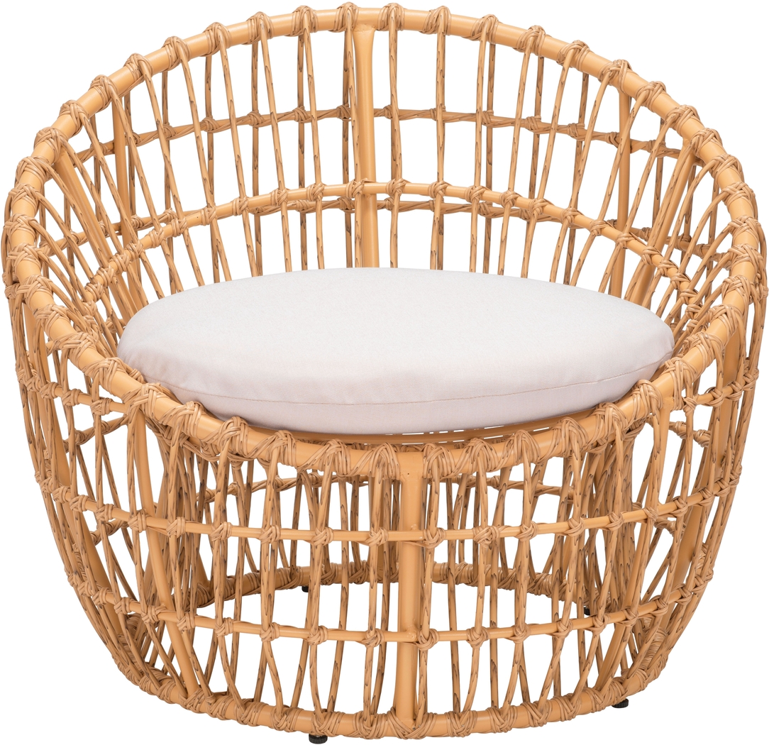 Outdoor Jumada Brown Accent Chair - Thumbnail - Image 8