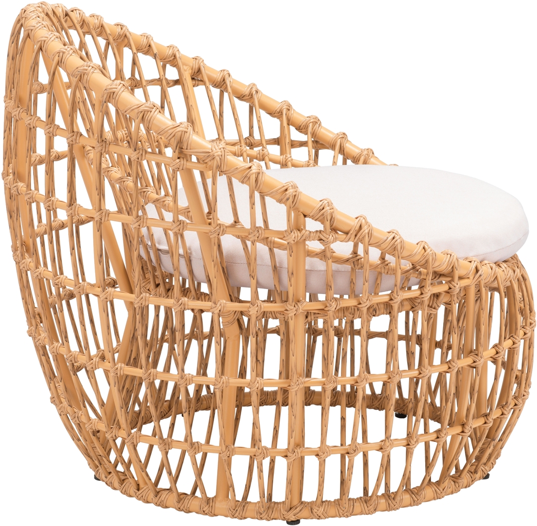 Outdoor Jumada Brown Accent Chair - Thumbnail - Image 9