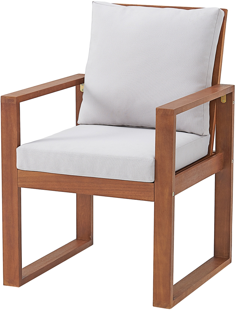 Outdoor Kayenta Brown Chair Set of 2 - Thumbnail - Image 4