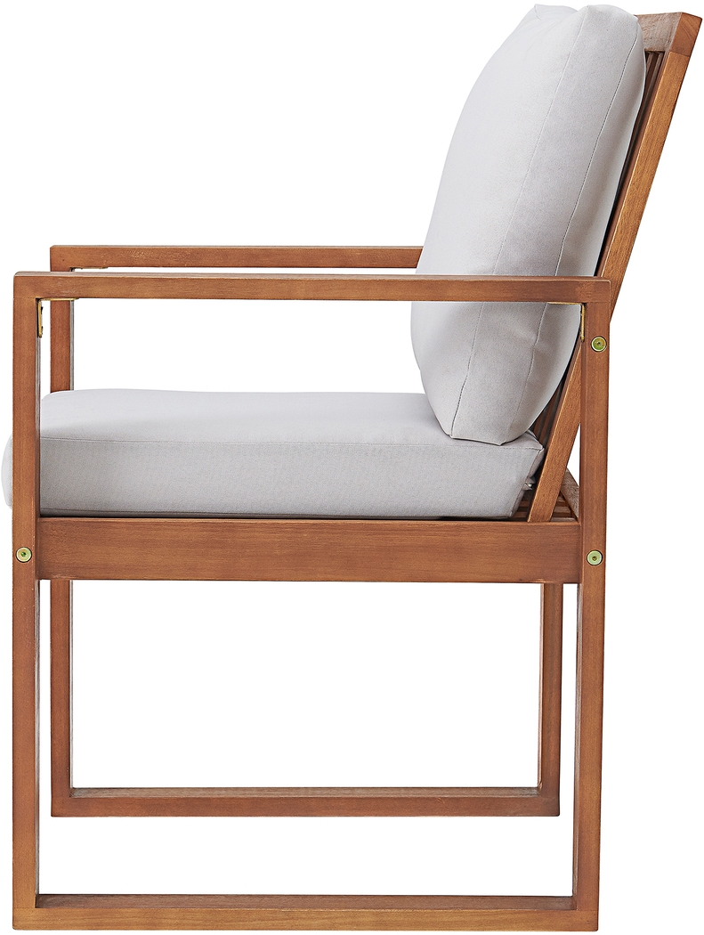 Outdoor Kayenta Brown Chair Set of 2 - Thumbnail - Image 5