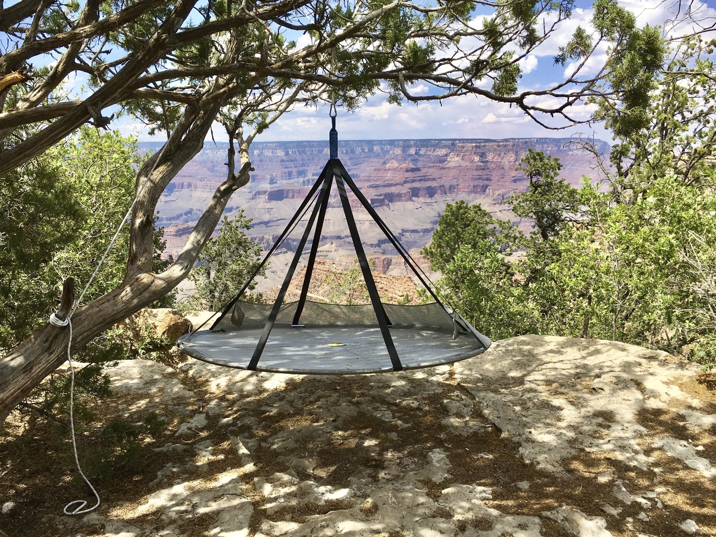 Outdoor Kelya I Brown Hammock Hanging Chair - Thumbnail - Image 8
