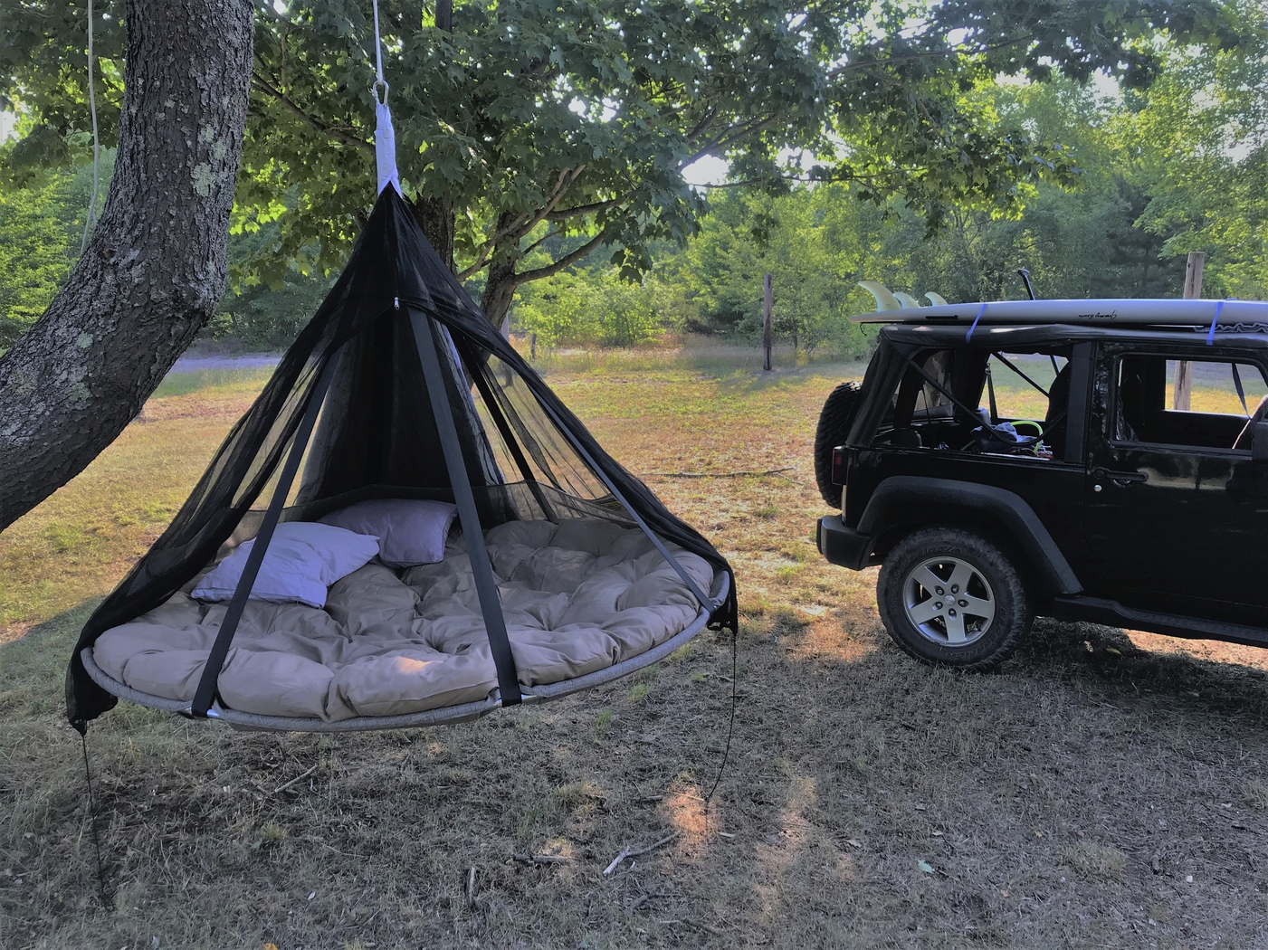 Outdoor Kelya I Brown Hammock Hanging Chair - Thumbnail - Image 9