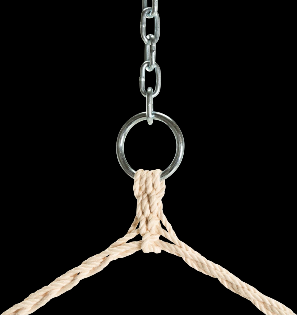 Outdoor Keone Blue Single Swing Hammock - Thumbnail - Image 4