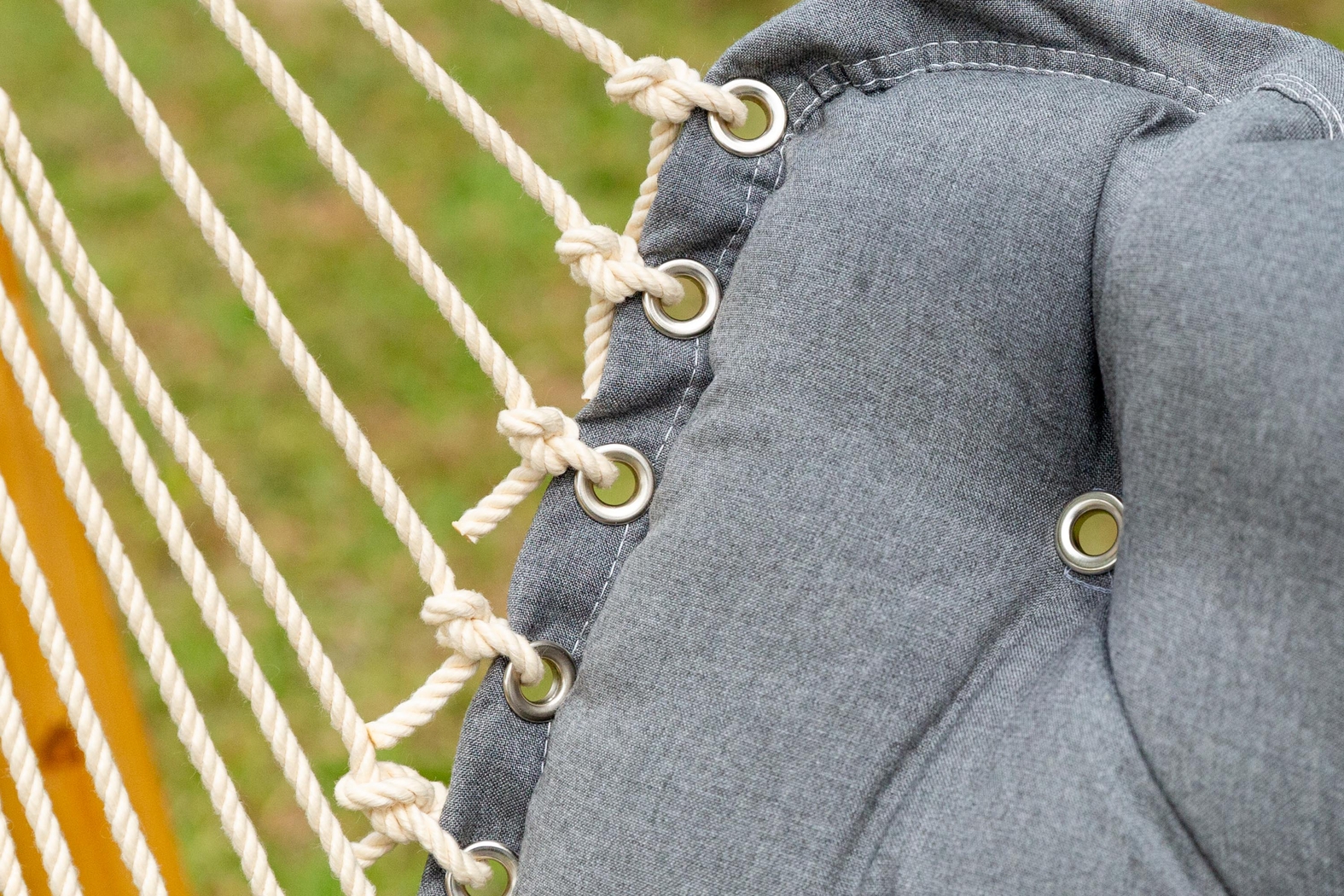 Outdoor Keone Gray Single Swing Hammock - Thumbnail - Image 11