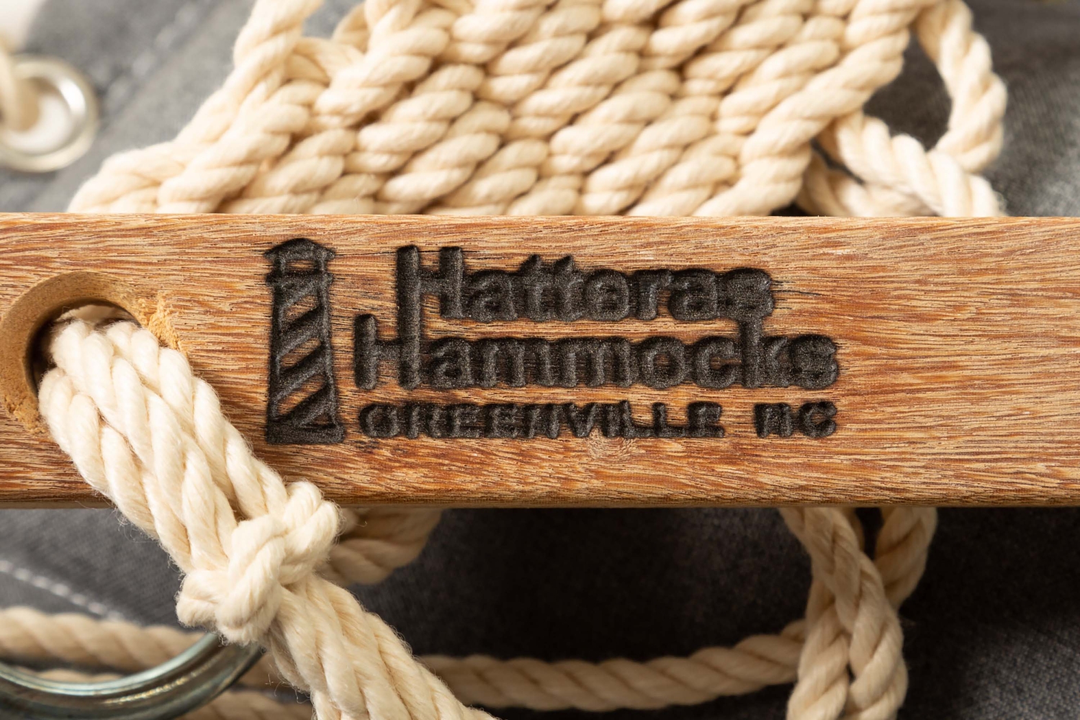 Outdoor Keone Gray Single Swing Hammock - Thumbnail - Image 3