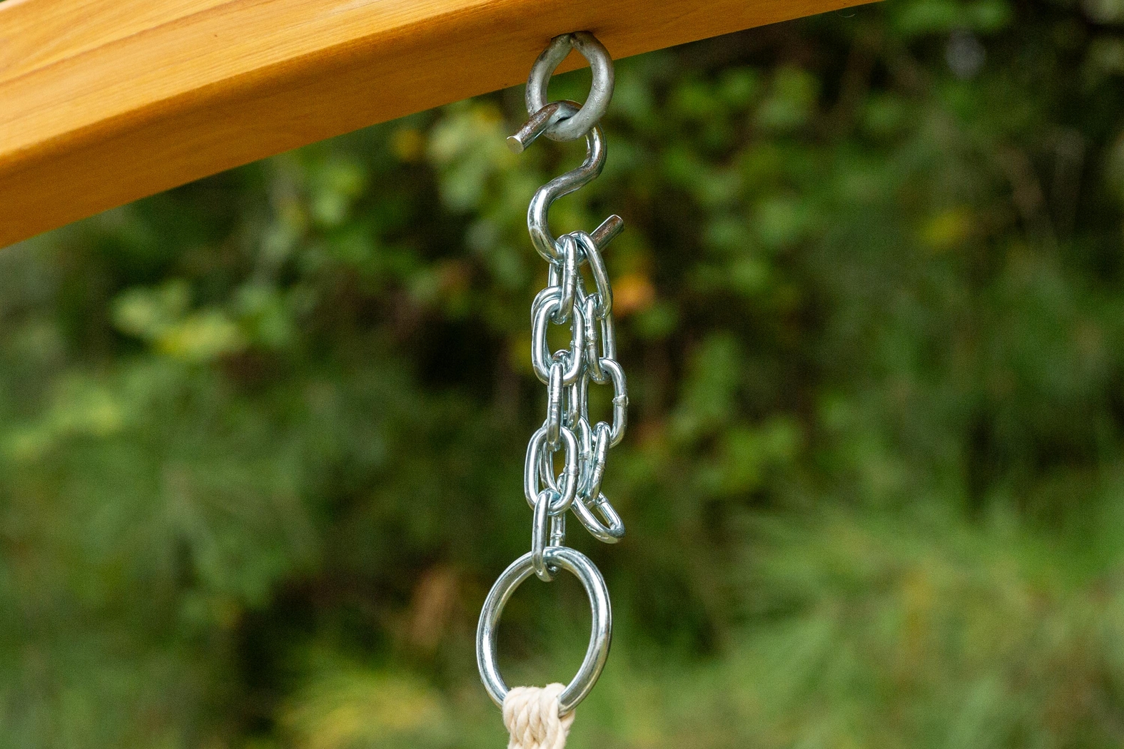 Outdoor Keone Gray Single Swing Hammock - Thumbnail - Image 9