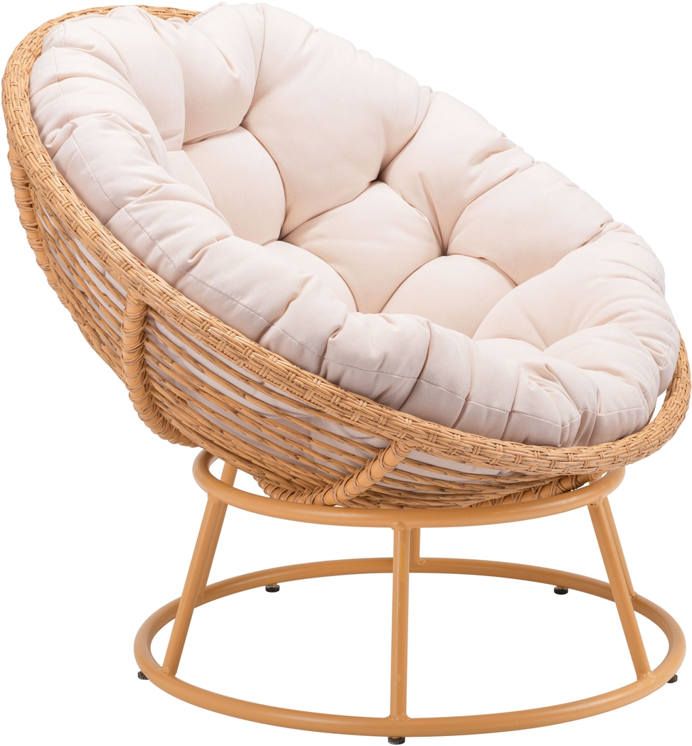 Outdoor Lanibeth Brown Accent Chair - Thumbnail - Image 5