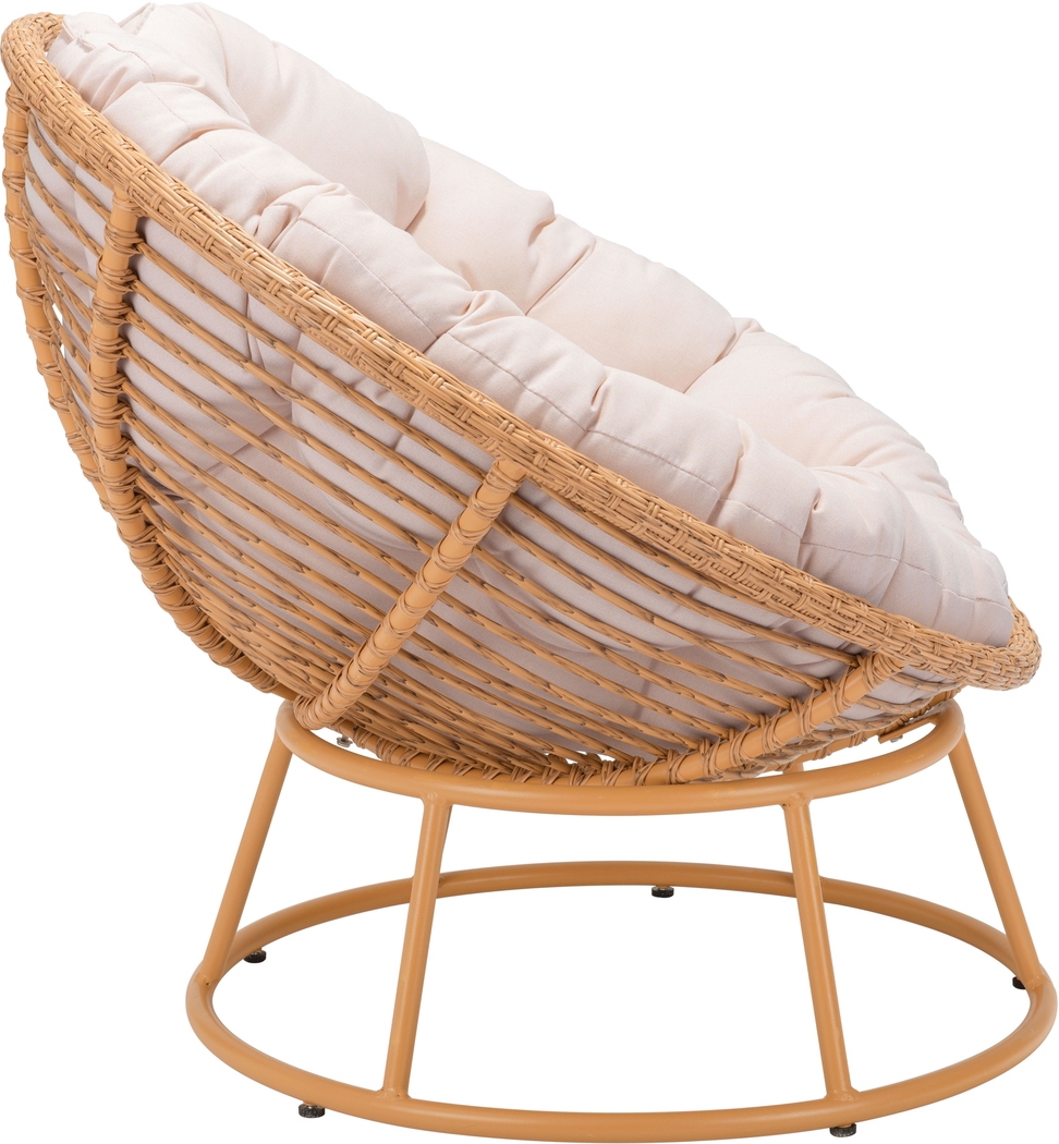 Outdoor Lanibeth Brown Accent Chair - Thumbnail - Image 9