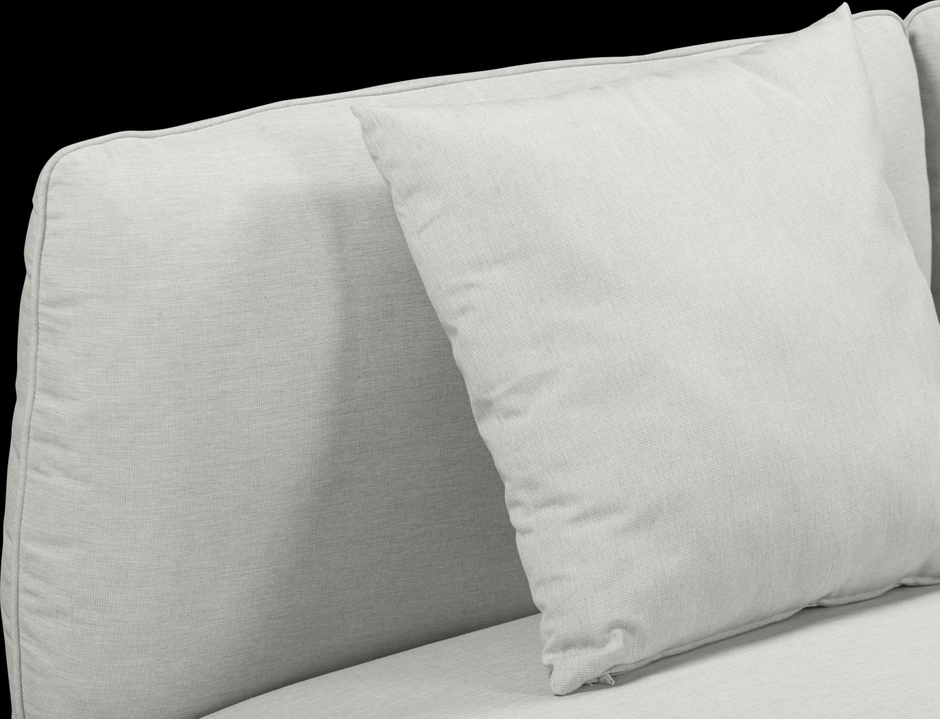 Outdoor Laurine Light Gray Loveseat - Thumbnail - Image 5