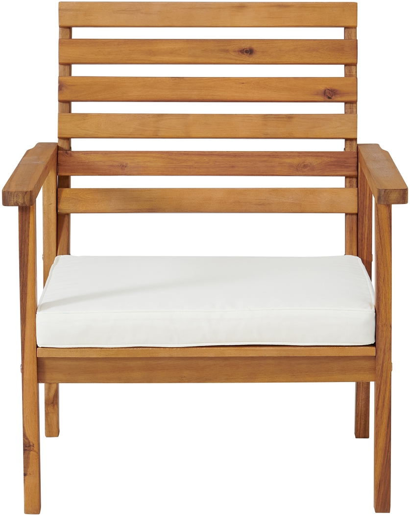 Outdoor Laverkin Brown Dining Chair, Set of 2 - Thumbnail - Image 9