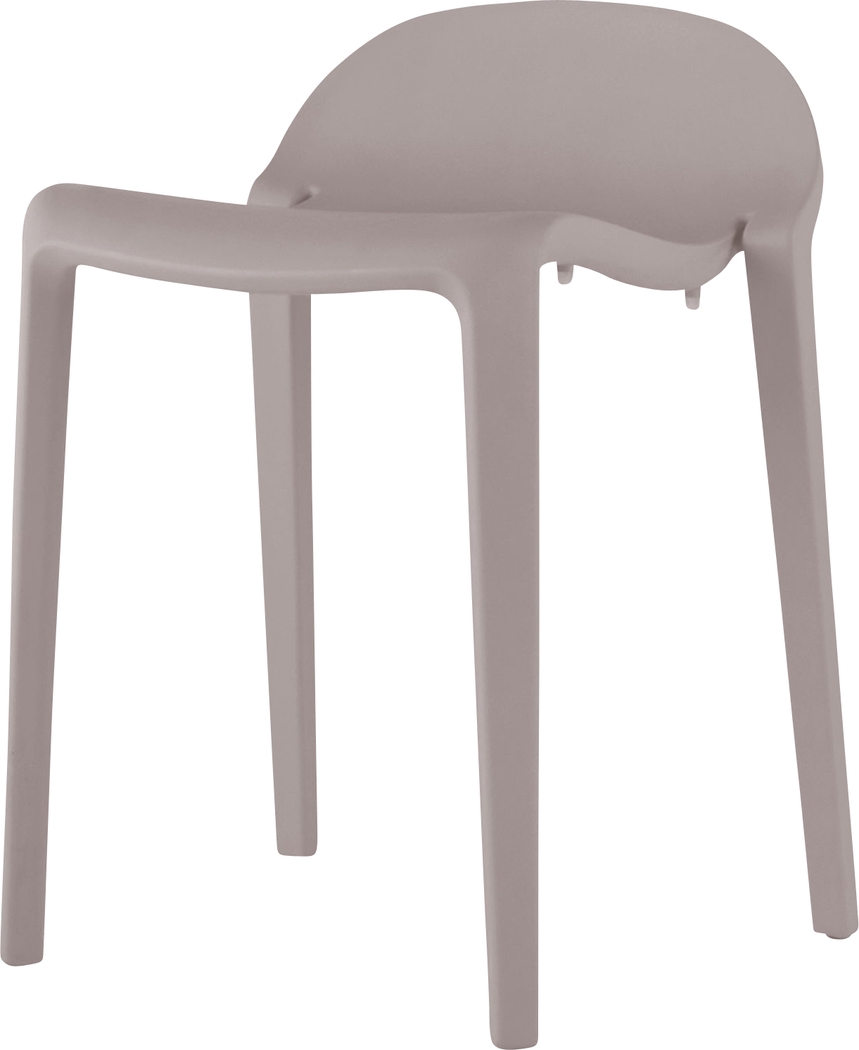Outdoor Lulia Gray Stool, Set of 2 - Thumbnail - Image 3