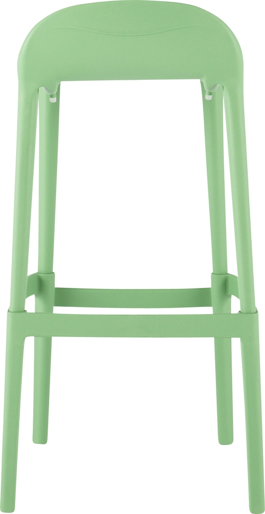 Outdoor Lulia Green Barstool, Set of 2 - Thumbnail - Image 11