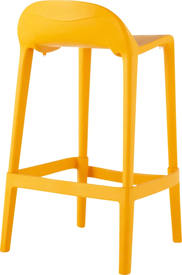 Outdoor Lulia Orange Counter Stool, Set of 2 - Thumbnail - Image 11