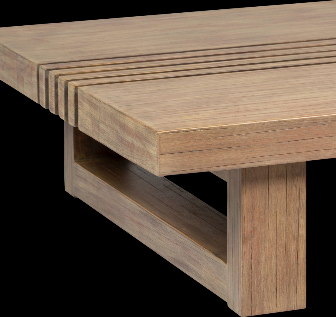 Outdoor Lunenton Brown Cocktail Table - Thumbnail - Image 6