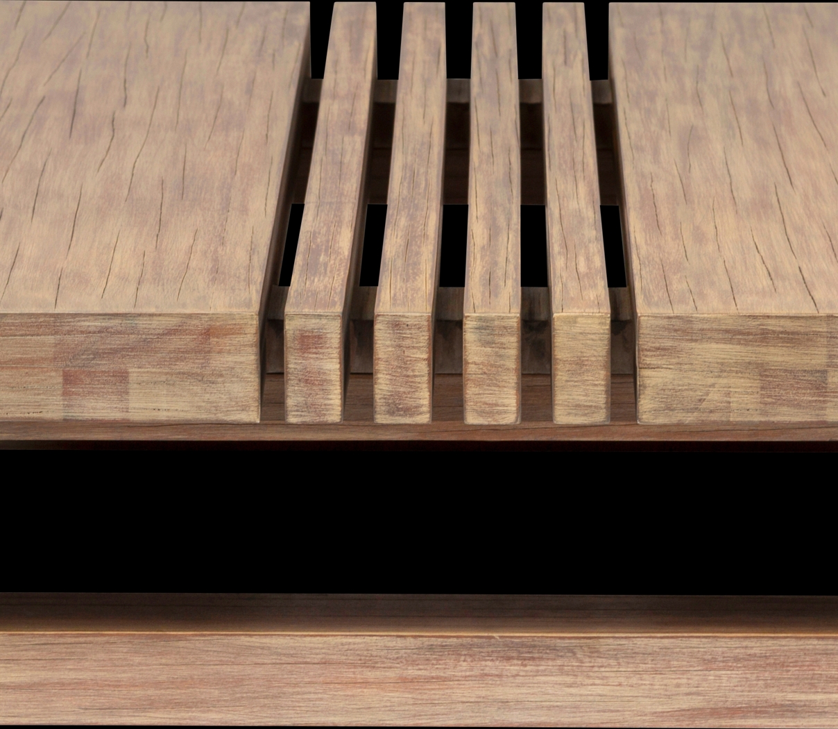 Outdoor Lunenton Brown Cocktail Table - Thumbnail - Image 7