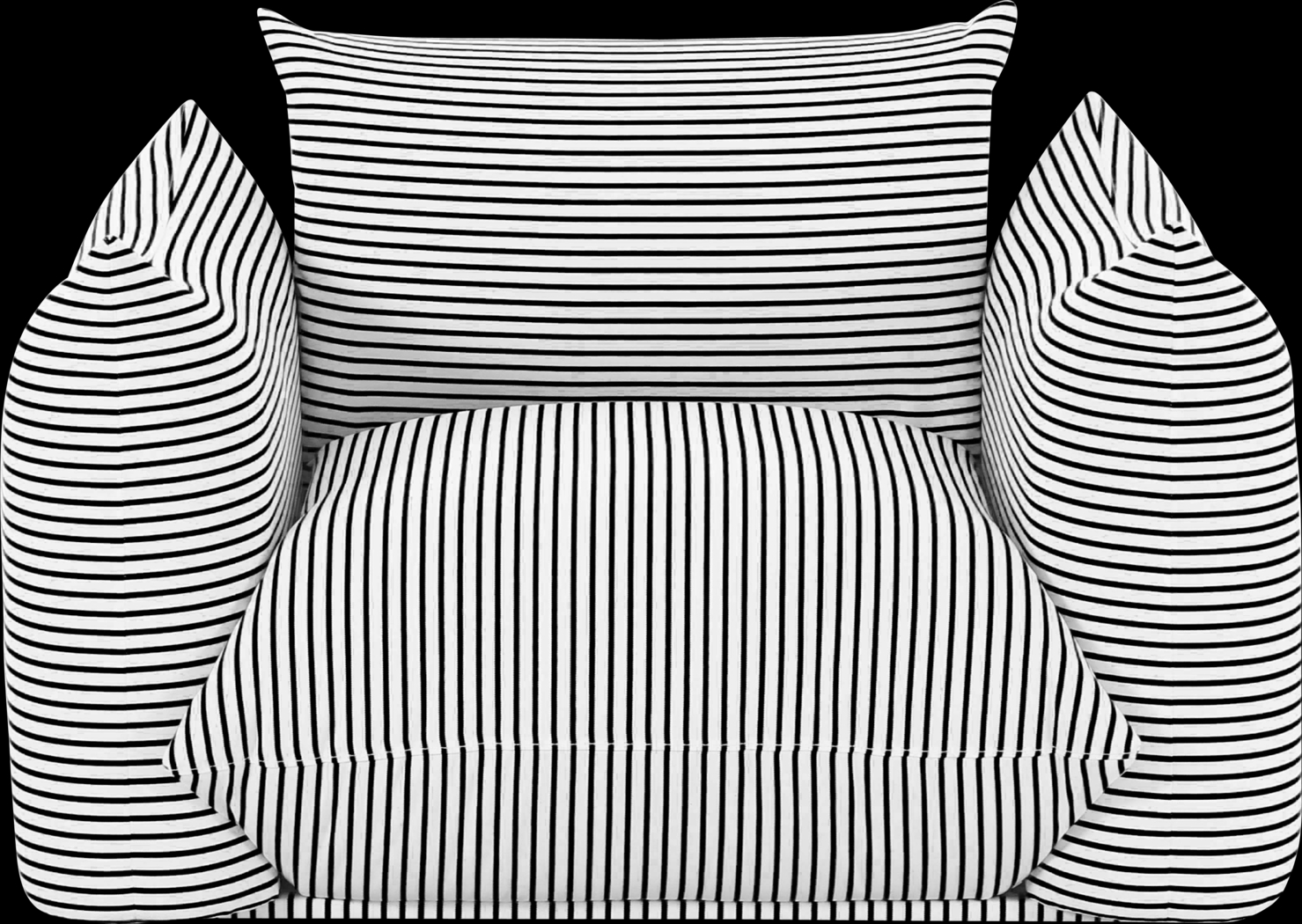 Outdoor Macgeary Black Accent Chair - Thumbnail - Image 2