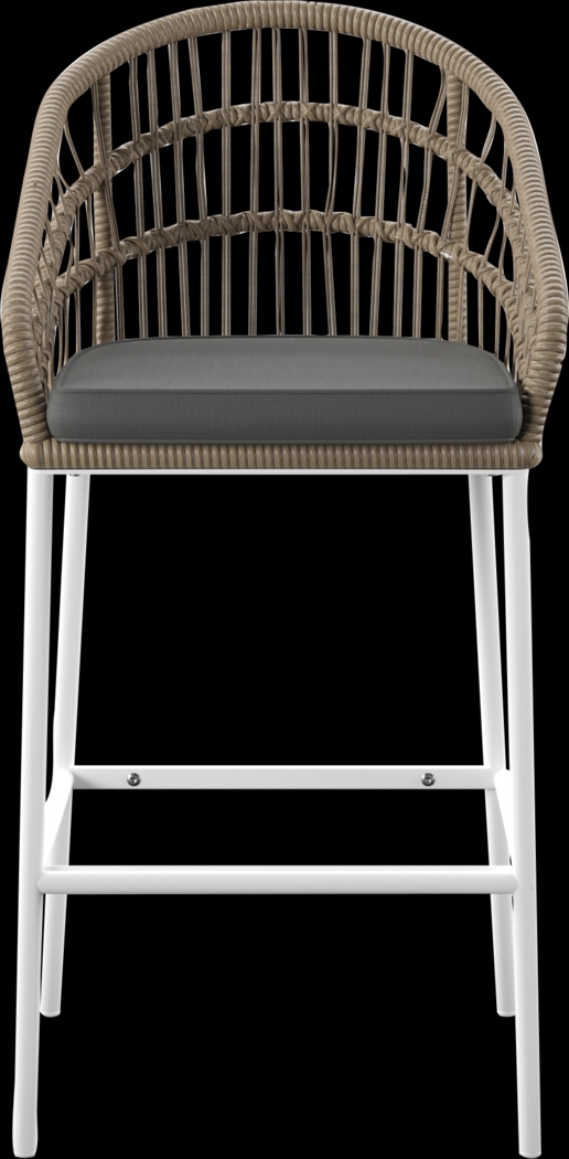 Outdoor Melridge Tan Bar Stool, Set of 2 - Thumbnail - Image 2