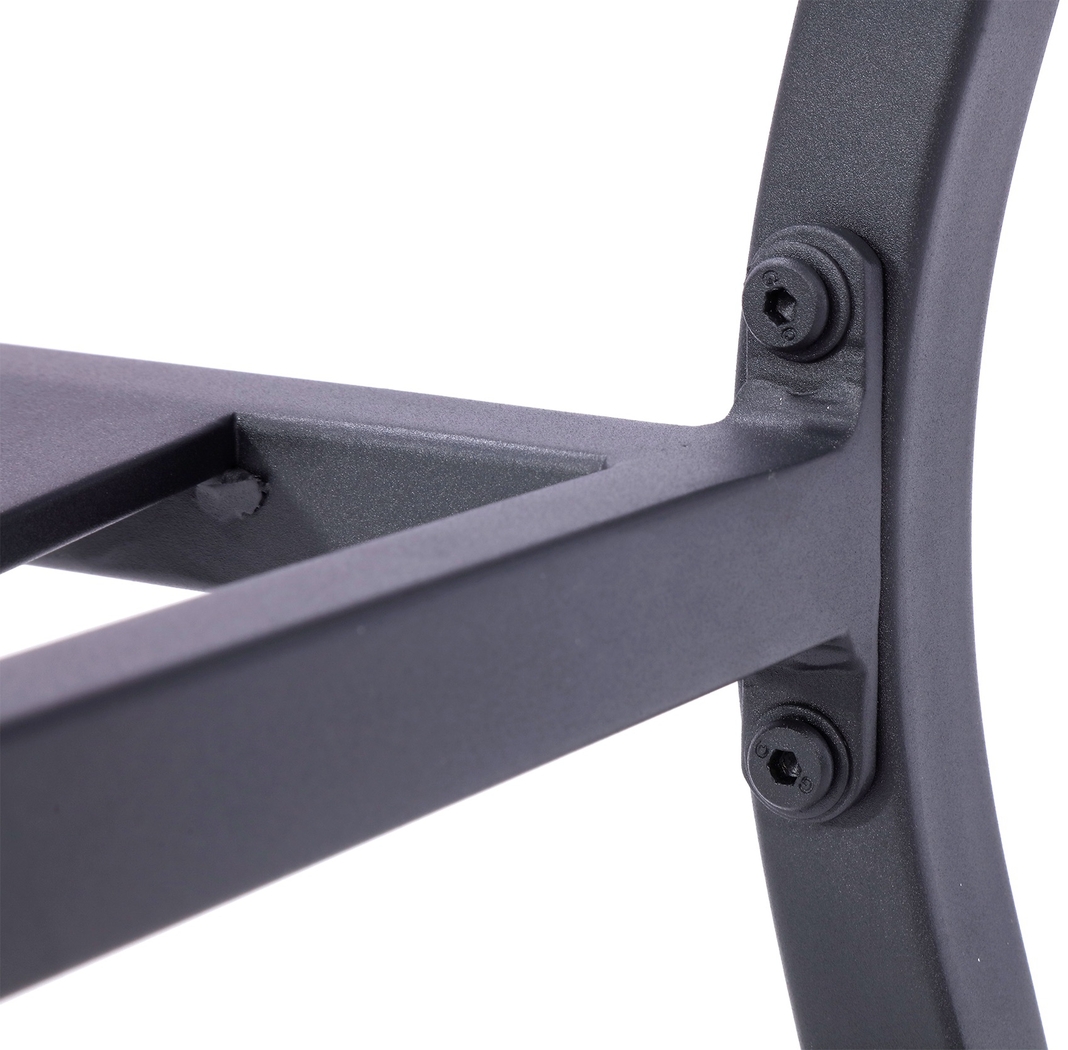 Outdoor Miloen Black Dining Chair - Thumbnail - Image 5