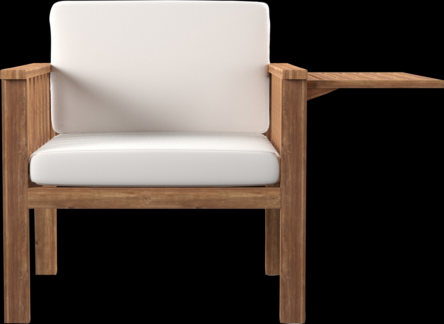 Outdoor Mityglen Natural Accent Chair - Thumbnail - Image 2