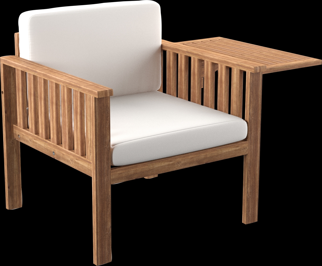 Outdoor Mityglen Natural Accent Chair - Thumbnail - Image 1