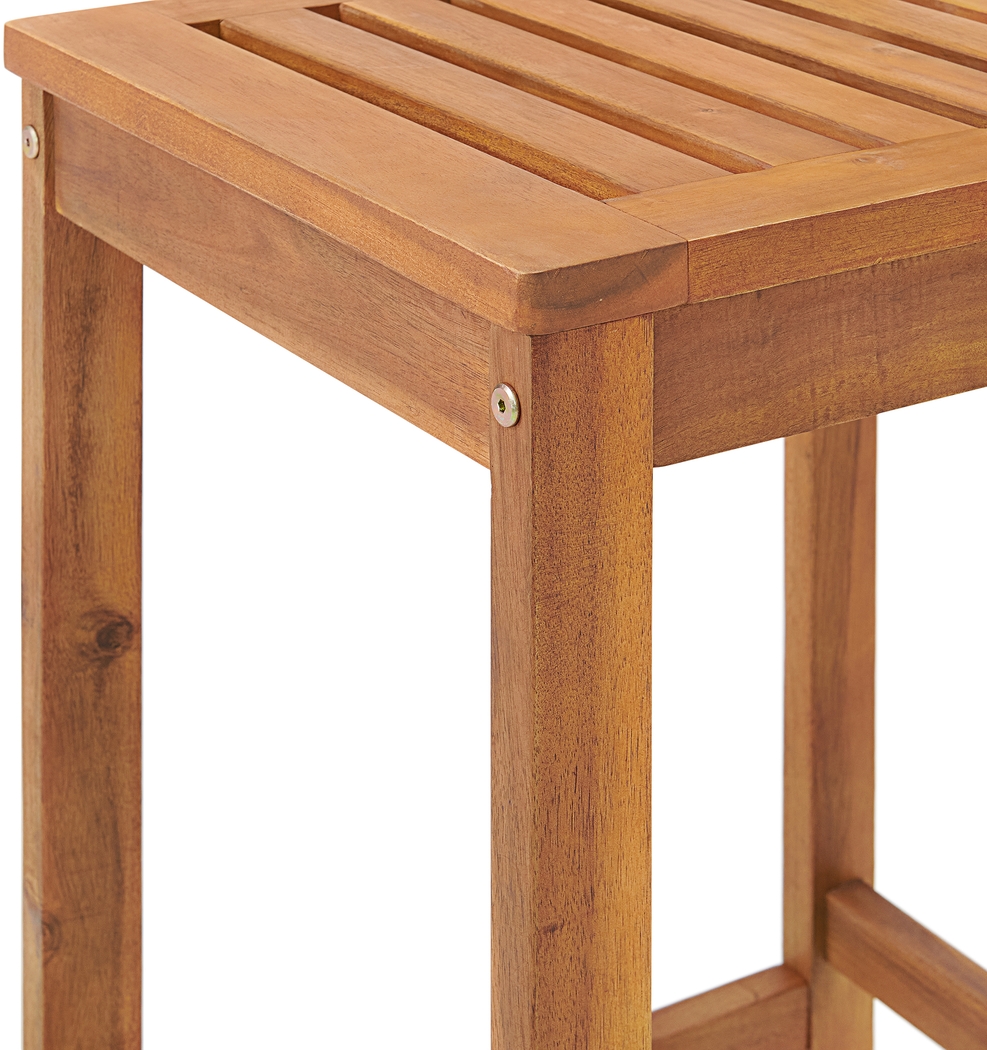 Outdoor Moenavi Brown Bar Bistro Set of 3 - Thumbnail - Image 9