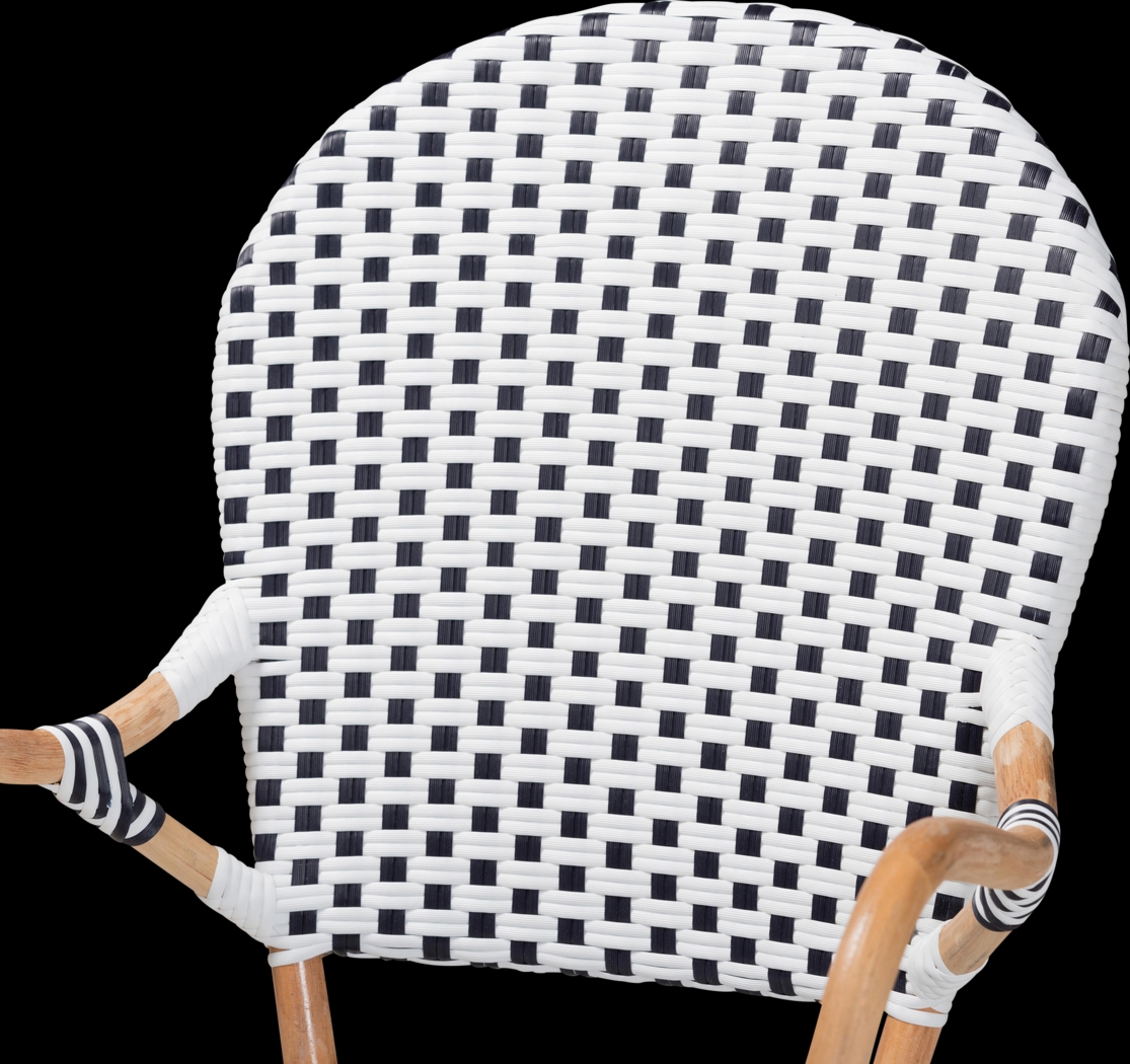 Outdoor Nalina Elle I Black 5 Pc Dining Set - Thumbnail - Image 6