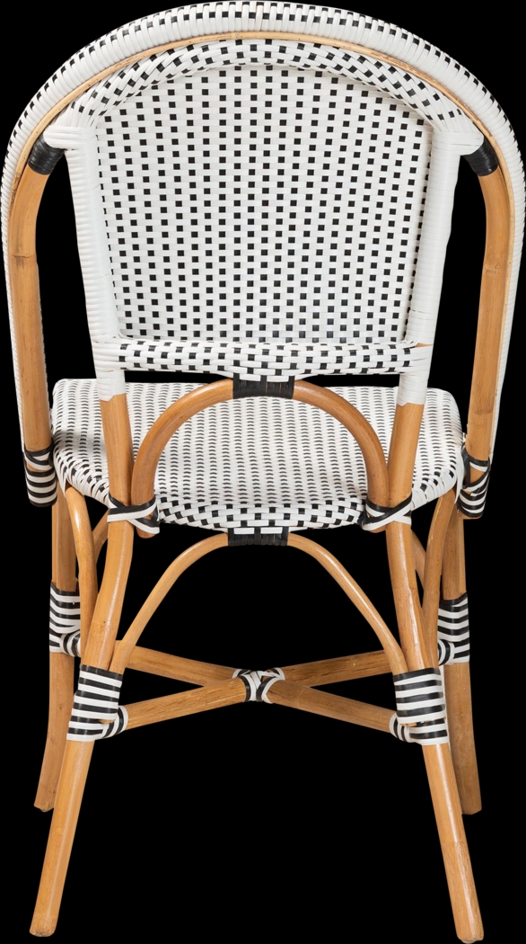 Outdoor Nalina Elle II Black 5pc Bistro Set - Thumbnail - Image 6