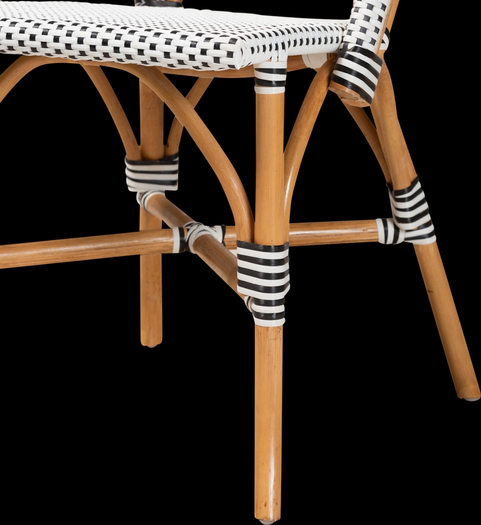 Outdoor Nalina Elle II Black 5pc Bistro Set - Thumbnail - Image 10