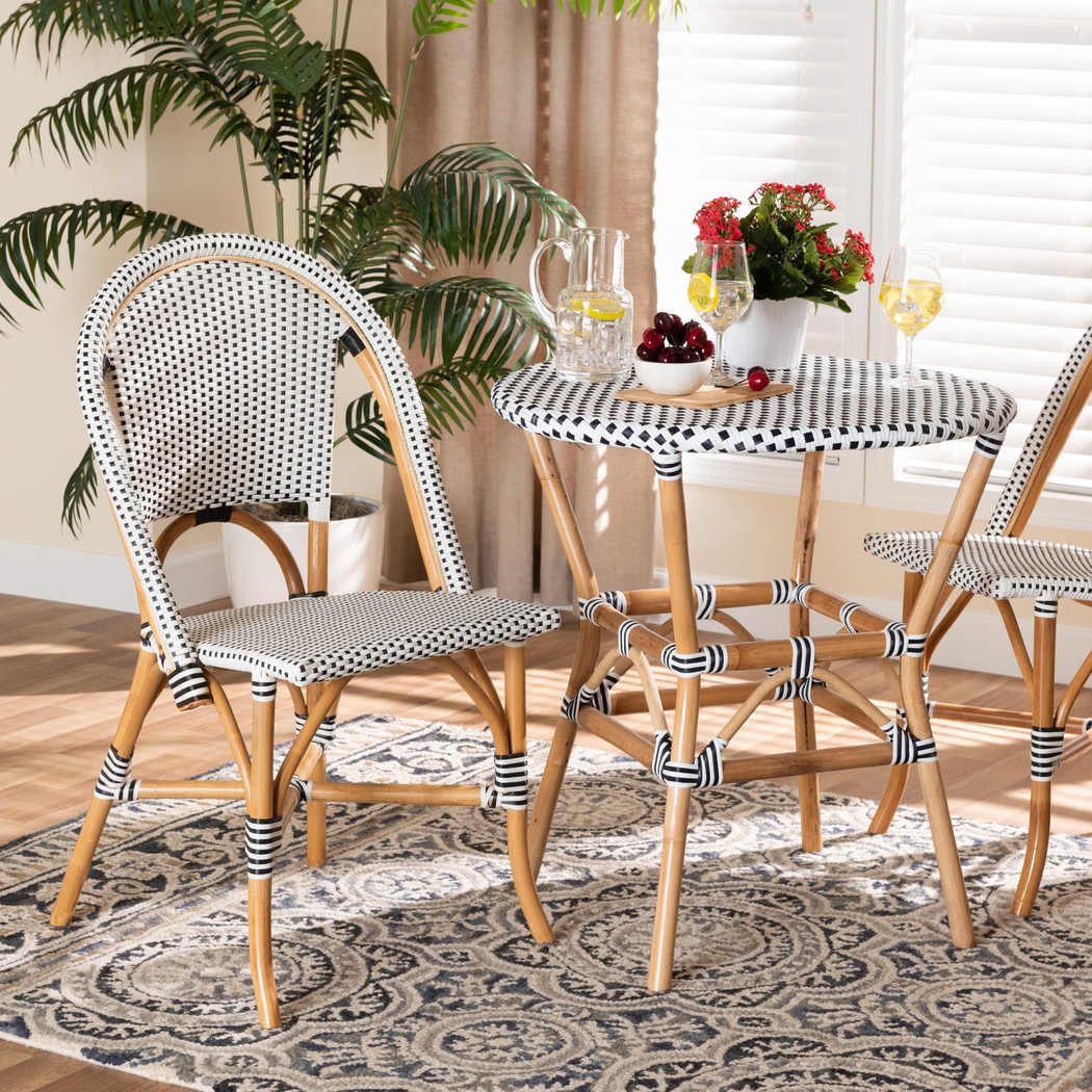 Outdoor Nalina Elle II White Side Chair - Thumbnail - Image 2