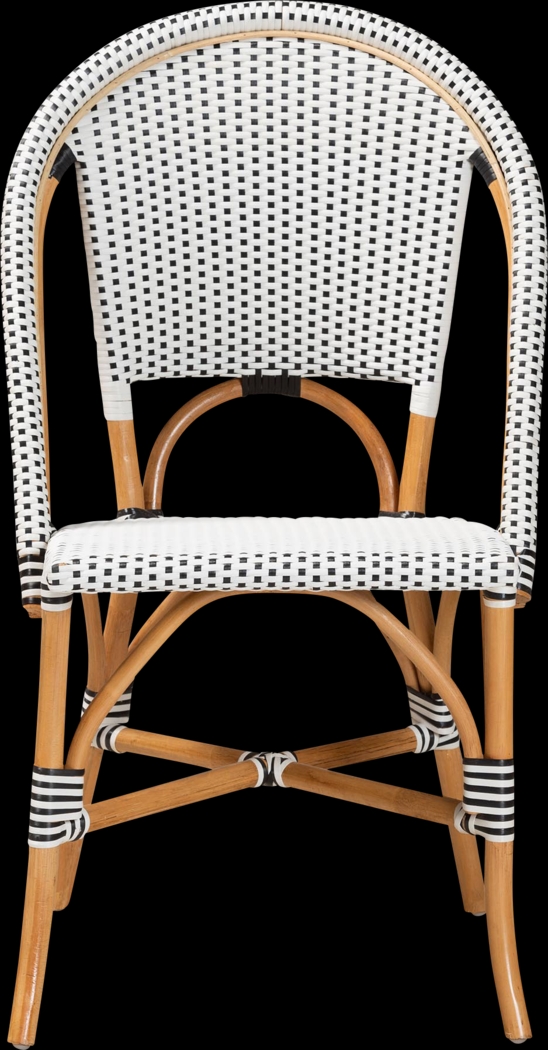 Outdoor Nalina Elle II White Side Chair - Thumbnail - Image 3